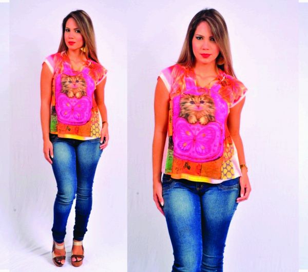 Blusa Feminina em Flamê REF.479