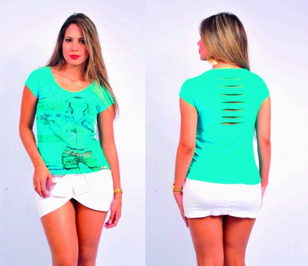 Blusa Feminina em Viscolycra REF.214