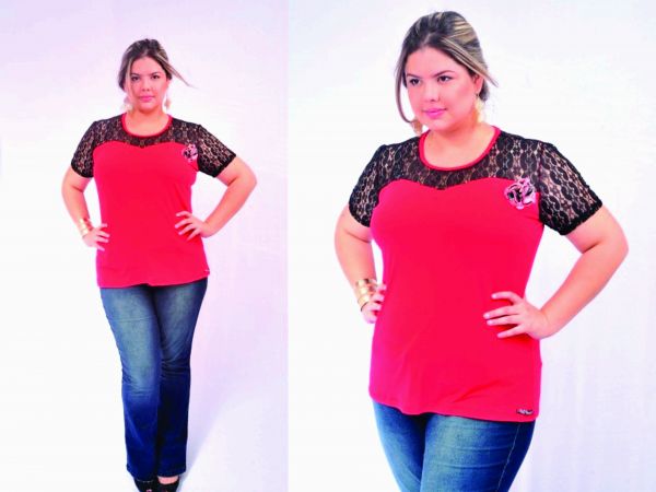 Blusa Tamanho Especial REF. TE424