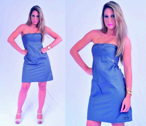 Vestido em Tricoline REF. TP026