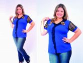 Blusa Tamanho Especial REF. TE412