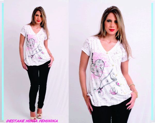 Blusa Feminina em Viscolycra REF.551