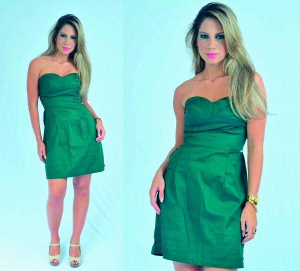 Vestido em Tricoline REF. TP016