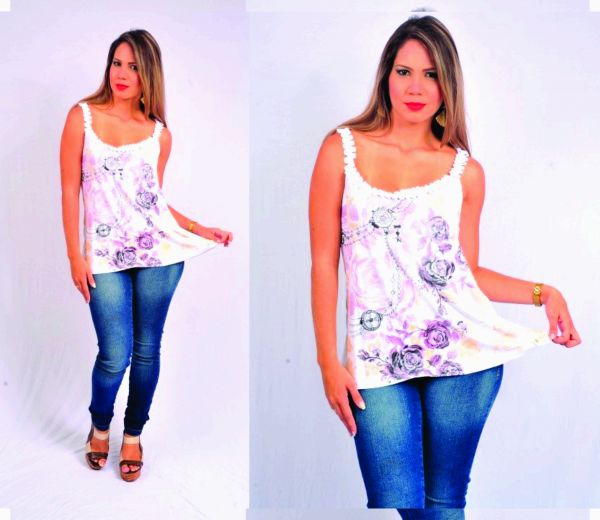 Blusa Feminina em Viscolycra REF.581