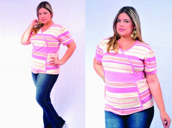 Blusa Tamanho Especial REF. TE410