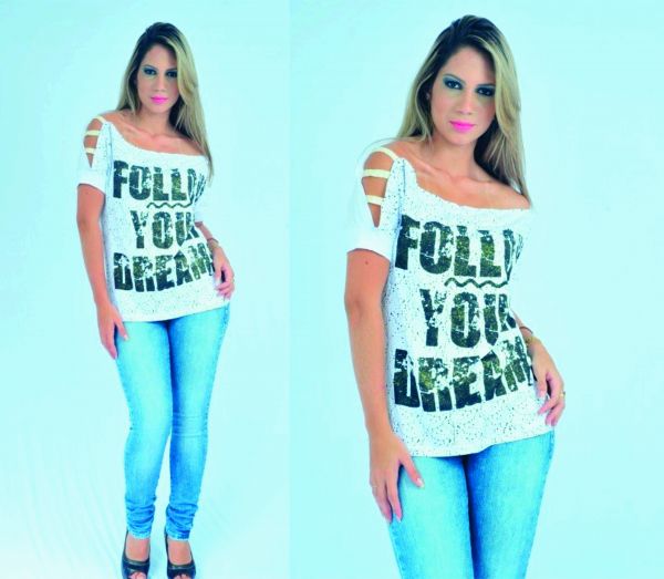 Blusa Feminina em Viscolycra REF.509