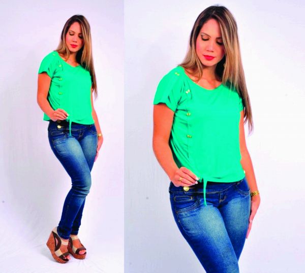 Blusa Feminina em Viscolycra REF.578